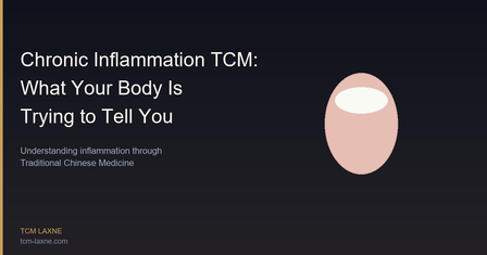 Chronic Inflammation — What Your Body Is Trying to Tell You | TCM Perspective