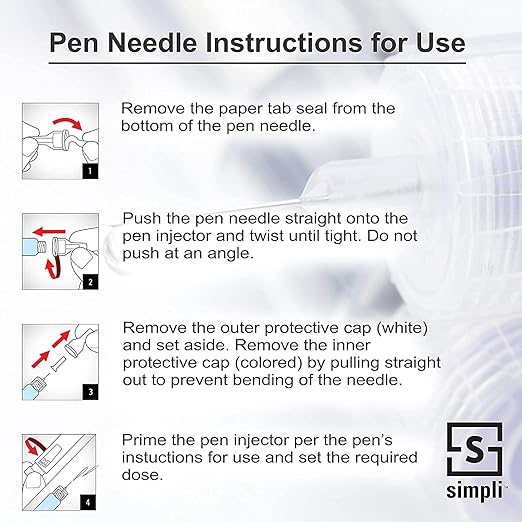 Insulin-Pen-Nadeln 32g 4mm