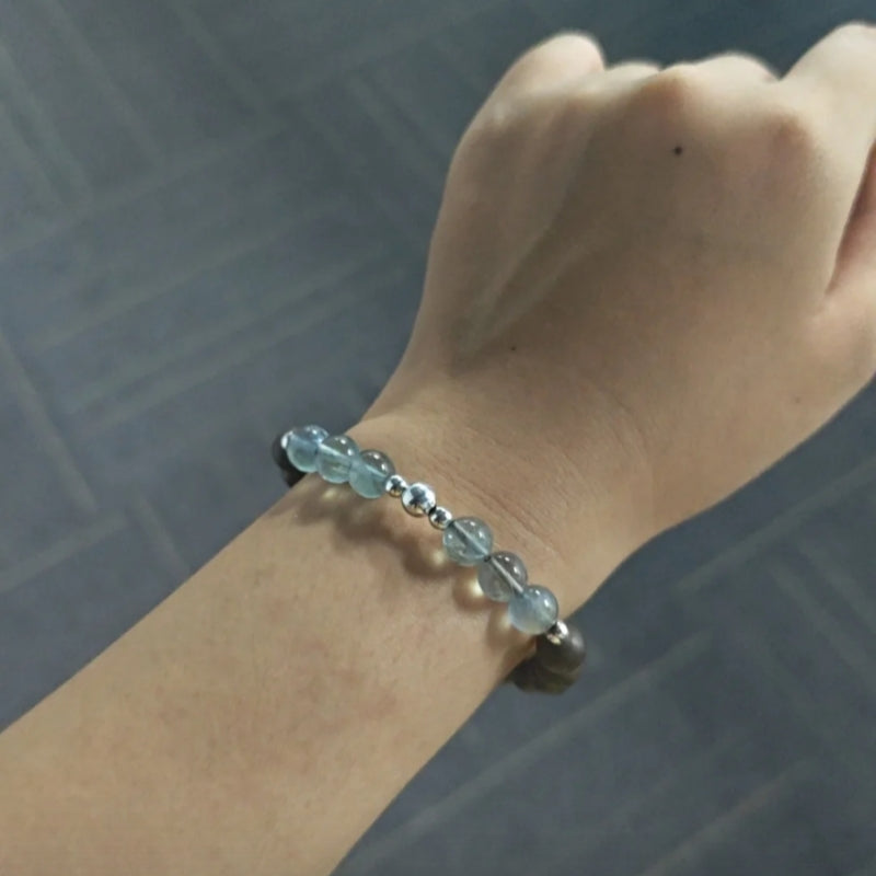 Qingshan Guiyue Rose Love Natural Stress Relief Rose Herb Bracelet