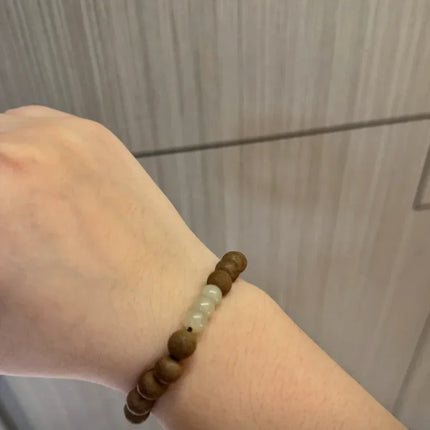 Qinglü Wan’er Aixiang Qingrao Amber & Sandalwood Calming Herbal Bracelet