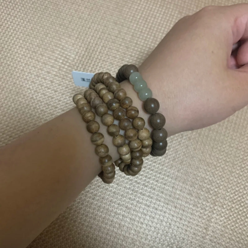 Qinglü Wan’er Aixiang Qingrao Amber & Sandalwood Calming Herbal Bracelet