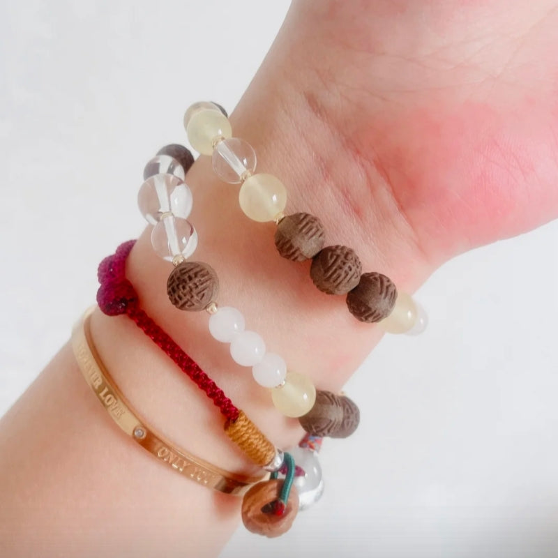 Yurong Meigui Changqing Natural Rose Herbal Bracelet for Women