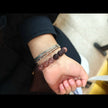 Tao Xi Meigui Changqing Herbal Energy Bracelet – Single Loop Rose Crystal Beads 11mm