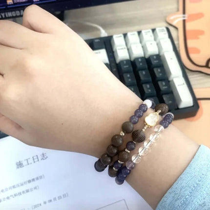 Handcrafted herbal beads made from Mint, Artemisia, and Perilla