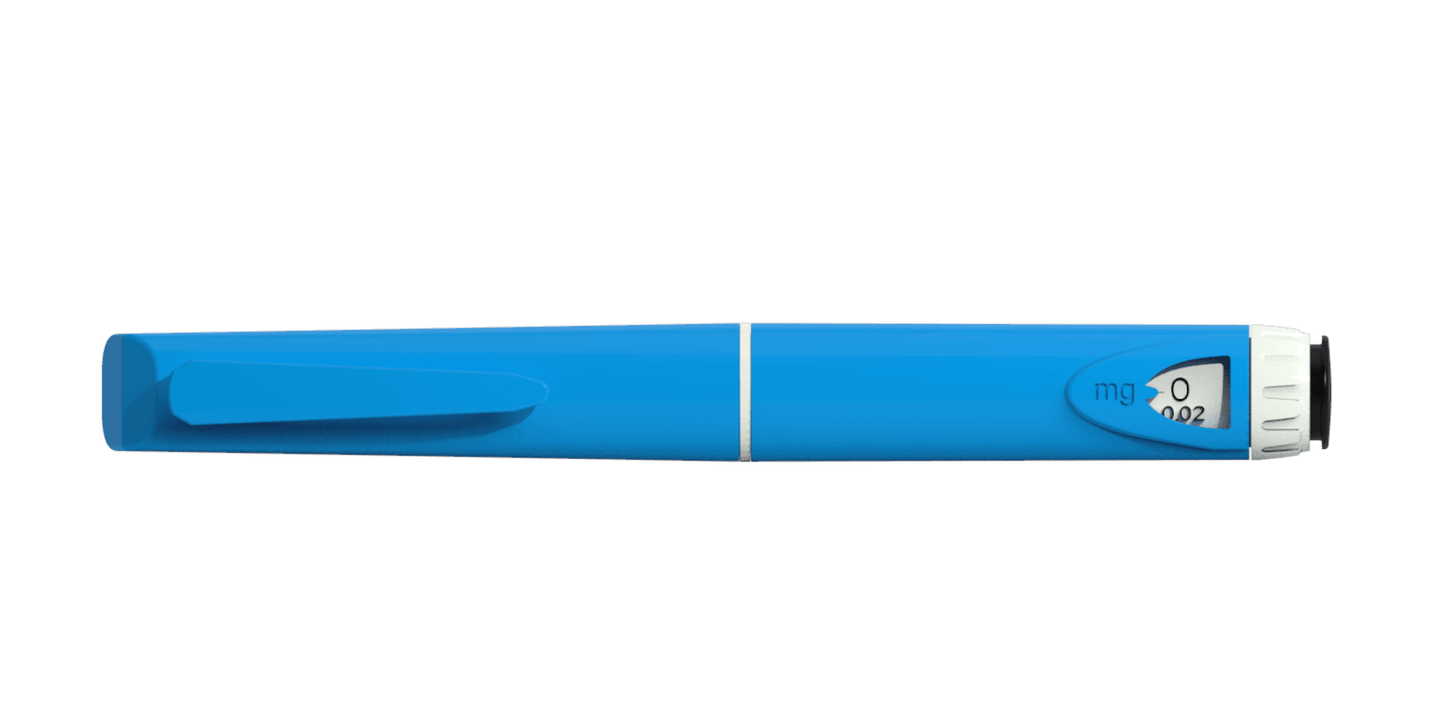 Stylo Ozempic réutilisable en plastique