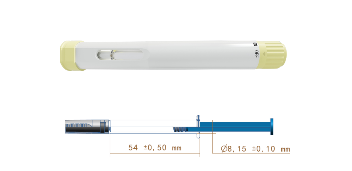 Autoinjektor für PFS