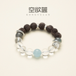 Kongyulan Aixiangqingrao Herbal Energy Bracelet | Handcrafted Chinese Medicine Crystal Bracelet

